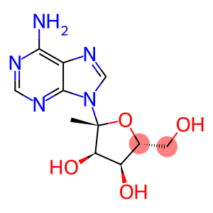 6-aMino-9-(1-deoxy-β-D-psicofuranosyl)purine