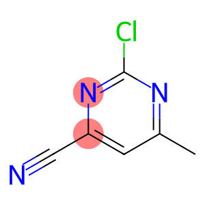 2-chloropyrimidine-4-carbonitrile-6-methyl