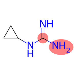 N-cyclopropylguanidine(SALTDATA: AcOH)