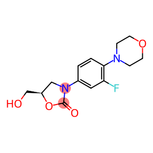 (5R)-3-[3-FLUORO-4-(4-MORPHOLINYL)PHENYL]-5-(HYDROXYMETHYL)-2-OXAZOLIDINONE