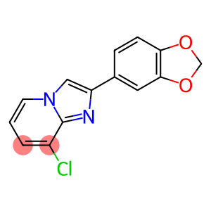 2-(1,3-Benzodioxol-5-yl)-8-chloro-imidazo[1,2-a]pyridine