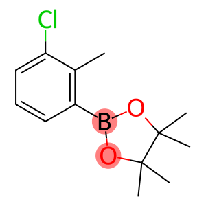 2-(3-氯-2-甲基苯基)-4,4,5,5-四甲基-1,3,2-二氧硼杂环戊烷