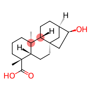 17-Norkauran-18-oic acid, 16-hydroxy-, (-)- (8CI)