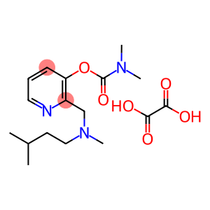2-((Isopentylmethylamino)methyl)-3-pyridinol dimethylcarbamate oxalate