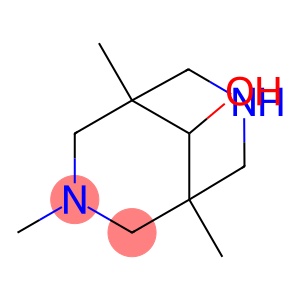 1,3,5-Trimethyl-3,7-diaza-bicyclo[3.3.1]-nonan-9-ol