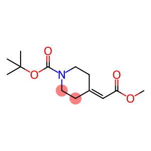tert-butyl4-(2-methoxy-2-oxoethylidene)pipcarboxylate