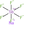 sodium hexafluoroantimonate(1-)