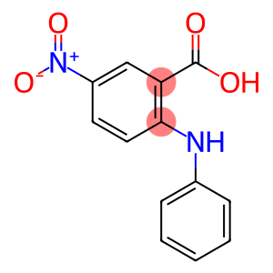 Benzoic acid, 5-nitro-2-(phenylamino)-