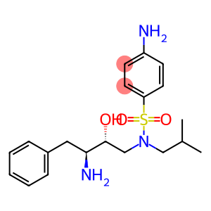 4-Amino-N-((2R,3S)-3-amino-2-hydroxy-4-phenylbutyl)-N-ispobutylbenzenesulfonamide