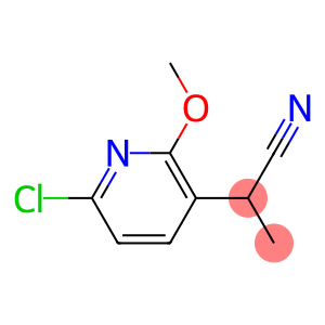 6-氯-2-甲氧基-Α-甲基-3-吡啶乙腈