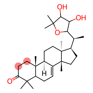 22,25-Epoxy-23,24-dihydroxy-13alpha,14beta,17betaH-lanost-7-en-3-one