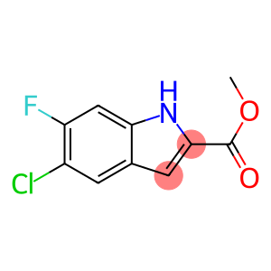 5-氯-6-氟-1H-吲哚-2-羧酸甲酯