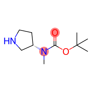 (S)-3-(N-BOC-甲胺)吡咯烷
