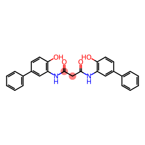 N,N'-Bis(2-hydroxy-5-phenyl)phenyl-malonamide