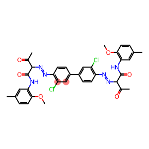2,2'-(3,3'-Dichlorobiphenyl-4,4'-diylbisazo)bis[3-oxo-N-(2-methoxy-5-methylphenyl)butyramide]