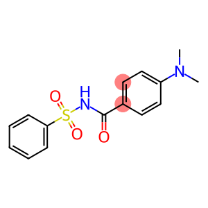 BenzaMide, 4-(diMethylaMino)-N-(phenylsulfonyl)-
