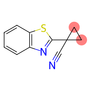 1-(benzo[d]thiazol-2-yl)cyclopropane-1-carbonitrile