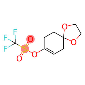 Methanesulfonic acid, 1,1,1-trifluoro-, 1,4-dioxaspiro[4.5]dec-7-en-8-yl ester