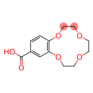 2,3,5,6,8,9-hexahydro-1,4,7,10-benzotetraoxacyclododecine-12-carboxylic acid