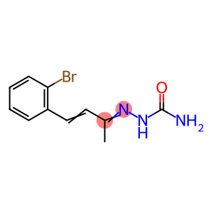 4-(o-Bromophenyl)-3-buten-2-one semicarbazone