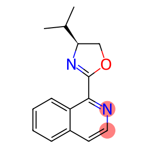 (S)-4-异丙基-2-(异喹啉-1-基)-4,5-二氢恶唑