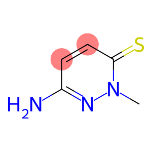 3(2H)-Pyridazinethione, 6-amino-2-methyl-