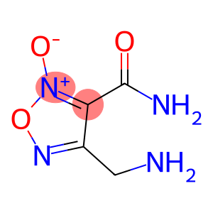 1,2,5-Oxadiazole-3-carboxamide,4-(aminomethyl)-,2-oxide(9CI)