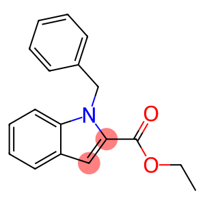 1-(phenylmethyl)-2-indolecarboxylic acid ethyl ester