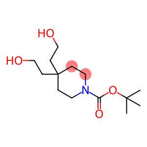 TERT-BUTYL 4,4-BIS(2-HYDROXYETHYL)PIPERIDINE-1-CARBOXYLATE