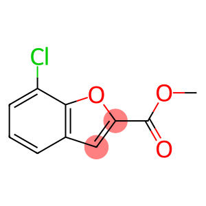 2-Benzofurancarboxylic acid, 7-chloro-, methyl ester