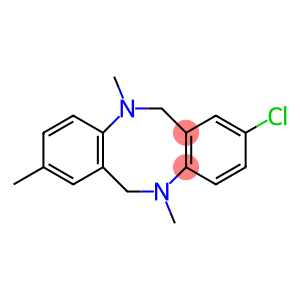 2-CHLORO-5,8,11-TRIMETHYL-5,6,11,12-TETRAHYDRO-DIBENZO[B, F][1,5]DIAZOCINE