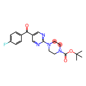 4-(5-(4-氟苯甲酰基)嘧啶-2-基)哌嗪-1-羧酸叔丁酯
