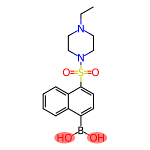 (4-((4-ethylpiperazin-1-yl)sulfonyl)naphthalen-1-yl)boronic acid
