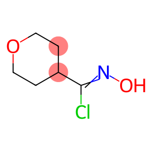N-hydroxyoxane-4-carbonimidoyl chloride