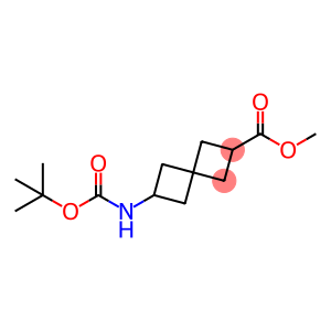 6-[(tert-Butoxycarbonyl)amino]spiro[3.3]-heptane-2-carboxylic acid methyl ester