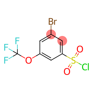 Benzenesulfonyl chloride, 3-bromo-5-(trifluoromethoxy)-