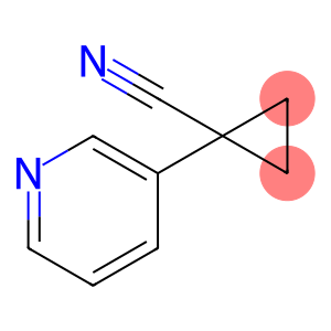 1-pyridin-3-ylcyclopropane-1-carbonitrile