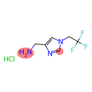 [1-(2,2,2-Trifluoroethyl)-1H-imidazol-4-yl]methanamine hydrochloride