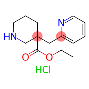 3-(吡啶-2-基甲基)哌啶-3-羧酸乙酯二盐酸盐