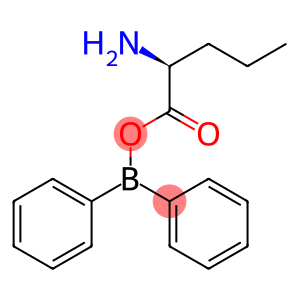 Diphenylboranyl (2S)-2-aminopentanoate