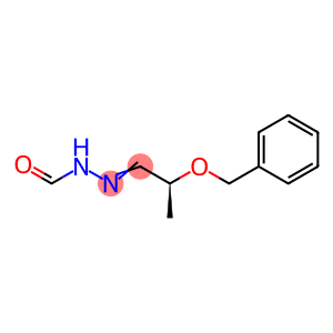2-[(2S)-2-(Phenylmethoxy)propylidene]hydrazinecarboxaldehyde