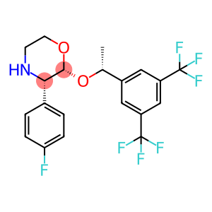 Morpholine,2-[1-[3,5-bis(trifluoromethyl)phenyl]ethoxy]-3-(4-fluorophenyl)-, [2R-[2a(R*),3a]]-
