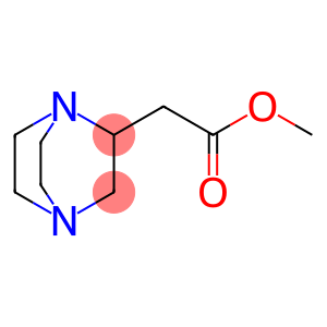 1,4-Diazabicyclo[2.2.2]octane-2-aceticacid,methylester(9CI)
