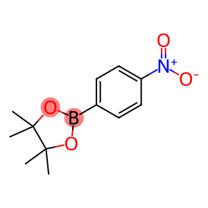 2-(4-Nitrophenyl)-4,4,5,5,-tetramethyl-1,3,2-dioxaborolane, 4-(4,4,5,5-Tetramethyl-1,3,2-dioxaborolan-2-yl)nitrobenzene