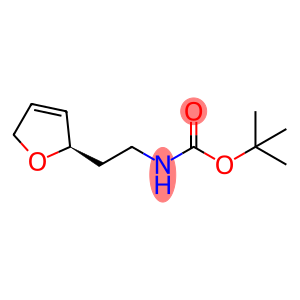 Carbamic acid, [2-(2,5-dihydro-2-furanyl)ethyl]-, 1,1-dimethylethyl ester, (R)-
