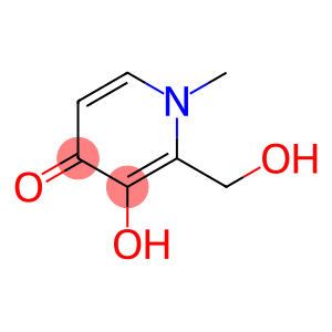 4(1H)-Pyridinone, 3-hydroxy-2-(hydroxymethyl)-1-methyl- (9CI)