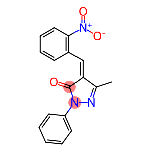 3H-Pyrazol-3-one, 2,4-dihydro-5-methyl-4-[(2-nitrophenyl)methylene]-2-phenyl-, (Z)- (9CI)