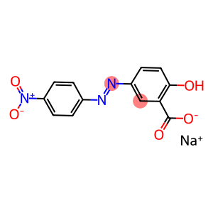 5-(p-Nitrophenylazo)salicylic acid 1-sodium salt