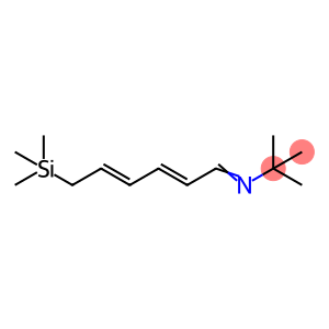 6-三甲基硅基-N-叔丁基-2,4-己二烯亚胺