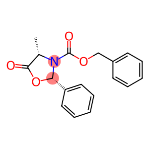 (2S,4S)-3-BENZYLOXYCARBONYL-4-METHYL-2-PHENYL-1,3-OXAZOLIDIN-5-ONE